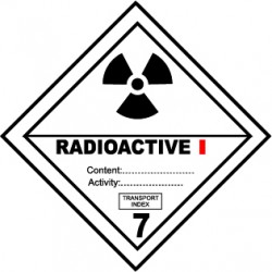 Classe 7  Radioactive échelle 1