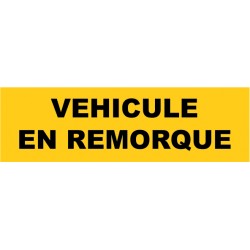 Véhicule en remorque