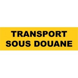 Transport sous douane