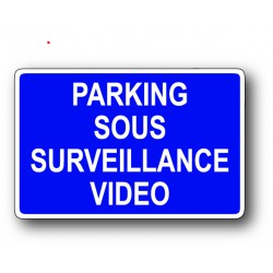 Parking sous surveillance vidéo
