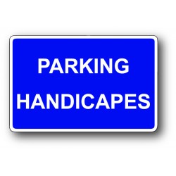 Parking handicapés
