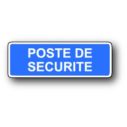 Poste de sécurité