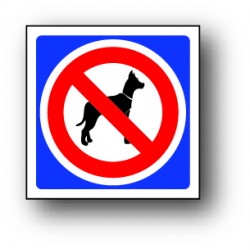 Interdit aux chiens