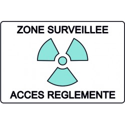 Zone surveillée accès reglementé