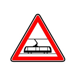 Traversée de voies de tramway