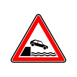 Débauché sur un quai ou une berge