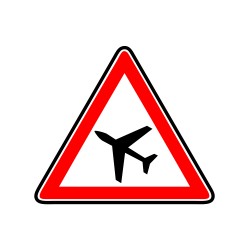 Traversée d'une aire de danger aérien