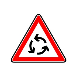 Carrefour à sens giratoire