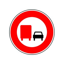 Interdiction de dépasser