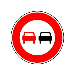 Interdiction de dépasser 2