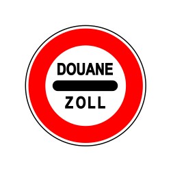 Arrêt au poste de douane