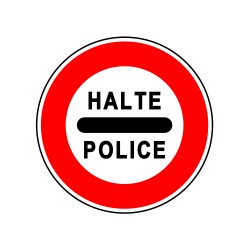 Arrêt au poste de police