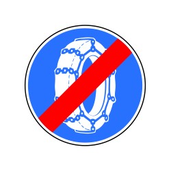 Fin d'obligation de l'usage des chaînes à neige
