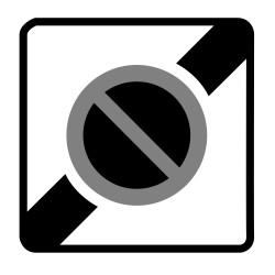 Sortie de zone à stationnement interdit