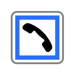 Cabine téléphonique publique