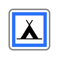 Terrain de camping pour tentes