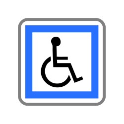 Installations accessibles  aux personnes handicapés à mobilité réduite