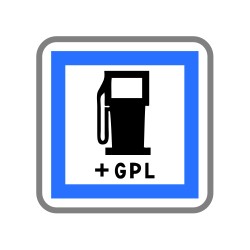 Poste de distribution de carburant et GPL