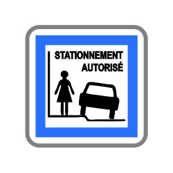 Stationnement autorisé à gauche