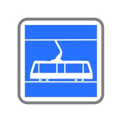 Arrêt et stationnement de tramways