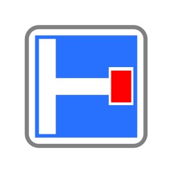 Présignalisation d'une impasse