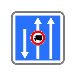 Conditions particulières de circulation sur la route suivie