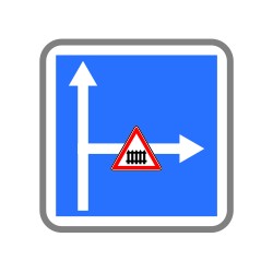 Conditions particulière sur la route embranchée