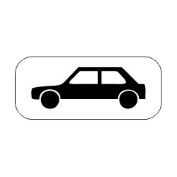 Panonceaux complémentaires - Voiture