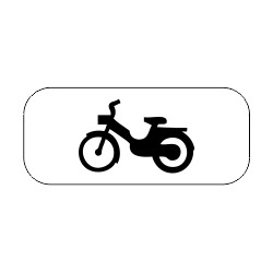 Panonceaux complémentaires - Cyclomoteur