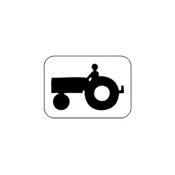 Panonceaux complémentaires - Tracteur