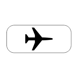 Panonceaux complémentaires - Avion