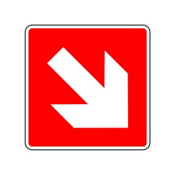 Flèche bas droite