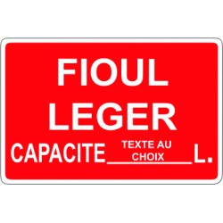 Fioul léger capacité
