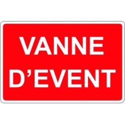 Vanne d’évent