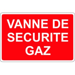 Vanne de sécurité gaz