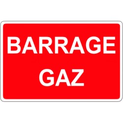 Barrage gaz