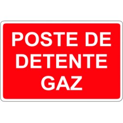 Poste de détente gaz