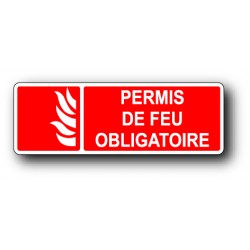 Permis de feu obligatoire
