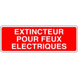 Extincteur pour feux électriques
