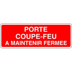 Porte coupe-feu fermeture automatique