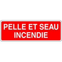 Pelle et seau incendie
