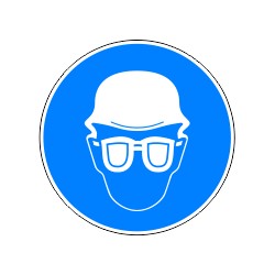 Casque et lunettes obligatoires