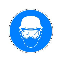 Casque et lunettes etanches obligatoires