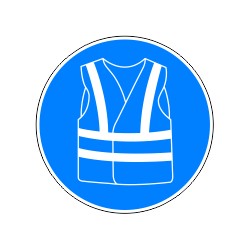 Port du gilet de sécurité obligatoire