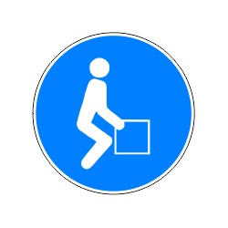 Bonne position pour soulever