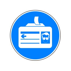 Port du badge Obligatoire