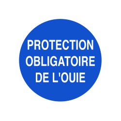 Protection obligatoire de l'ouïe
