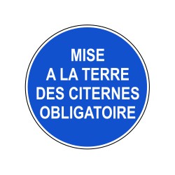 Mise à la terre des citernes obligatoires