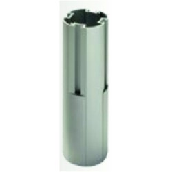 Bi-Mats cylindrique 80mm de diamètre Aluminium blanc 4 départs